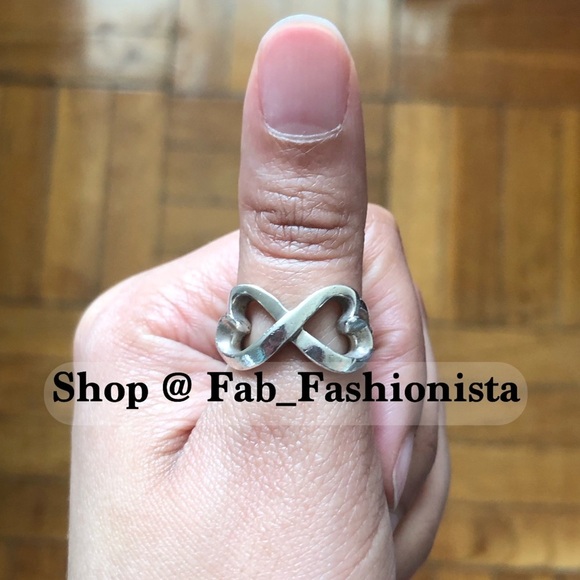 Tiffany & Co Sterling Silver Ring Size 5 - Picture 3 of 11